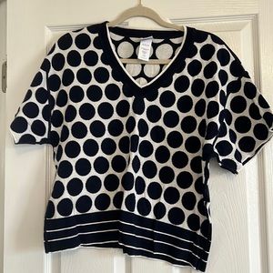 Cabi reversible Volley sweater M